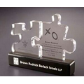Acrylic Puzzle Embedment Award w/ Base